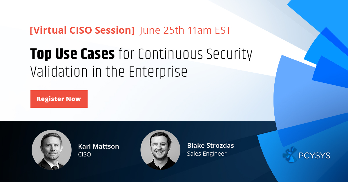 Webinar - Top Use Cases for Continuous Security Validation in the ...